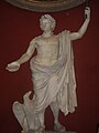 Statue of Roman Emperor Claudius at the Museum