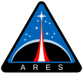 The Ares launch vehicle insignia
