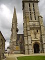 L'église Saint-Germain de Pleyben : vue partielle 8