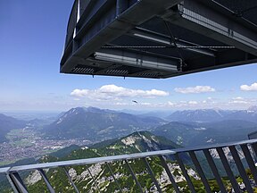 Aussicht vom “AlpspiX” (Osterfelderkopf)