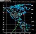 Long-range ground track.