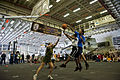 3-on-3 basketball tournament aboard the USS Makin Island.