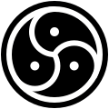 Altered (free copyright) version of symbol similar to BDSM emblem