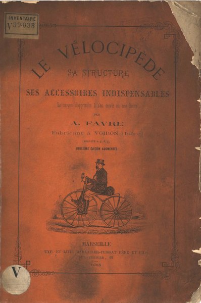 File:Favre - Le Vélocipède, 1868.djvu