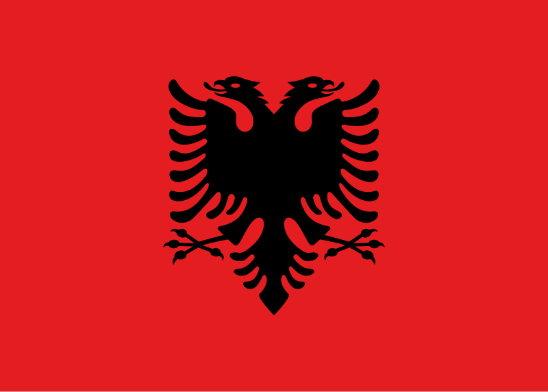 File:Flag of Albania (1992–2002).svg