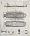 1789 - Stowage of the British slave ship Brookes under the regulated slave trade act of 1788.