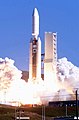 Titan IVB launching Lacrosse satellite (August 18, 2000)