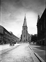 English: St Olav catholic cathedral (photo 1895)