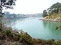 L'embouchure de l'Aven vue depuis la pointe de Penquernéo (en Riec-sur-Bélon)