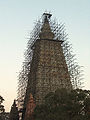 Mahabodhi undergoing repairs, January 2006