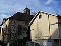 Evangelische Pauluskirche mit Gemeindehaus