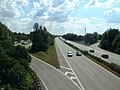 Autobahn parking near Moosburg, Germany