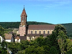 L'église dans le village