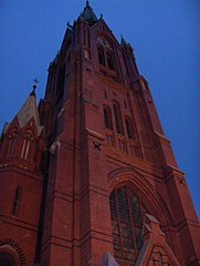 English: Johanneskirken (St John's), Bergen, 1894, brick