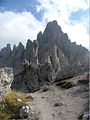 Paternkofel - Il monte Paterno vicino alle Tre Cime di Lavaredo