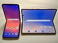 Smartphones with foldable OLED panels