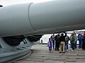 USS New Jersey's 16-inch guns