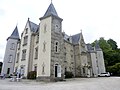 Le château de Kervoazec vu du nord-est (façade arrière)