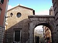 Arco di Gallieno (già Porta Esquilina) e chiesa di san Vito