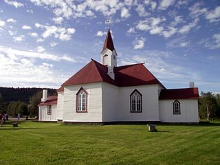 English: Old church of Karasjok