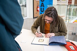 Exposition Tom Gauld à Strasbourg, au Studium