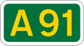 File:UK road A91.svg