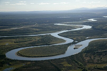 Meanders of Alatna River