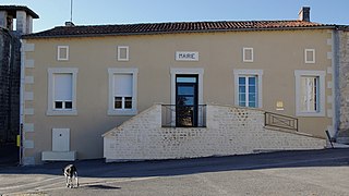 City hall of Birac, Charente, France