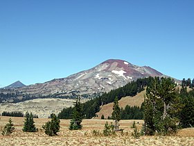 South Sister from the Wickiup Plain