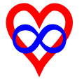 English: Polyamory symbol Français : symbole polyamour