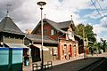 Tram stop in Frankfurt am Main