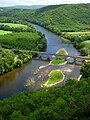 Dordogne River in France