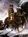 Bonaparte franchissant les Alpes, by Paul Delaroche, 1848