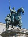 Reiterdenkmal Ludwig I auf dem Odeonsplatz in München, von Max von Widnmann 1862