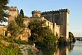 View from north with the Rhône River