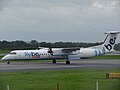 Bombardier Dash 8 Q400 G-ECOJ at Manchester Airport