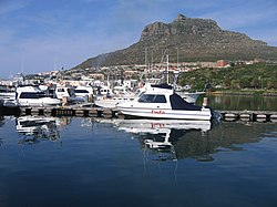 Hout Bay, province de Cap-Occidental, en Afrique du Sud