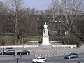 Moltke, sculpted by Joseph Uphues. View from Siegessäule Berlin