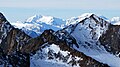 Texelspitze in der Texelgruppe von Hochwilde und Blick nach Süden