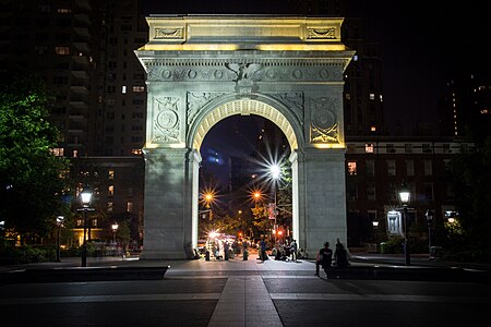 Arch in Washington Square Park