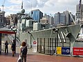 Prow of HMAS Vampire