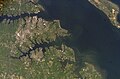 view of Annapolis from ISS