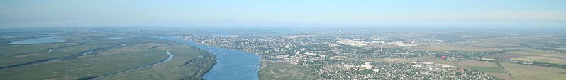 File:WV banner Southern Ukraine Kherson and Dnepr from air.jpg