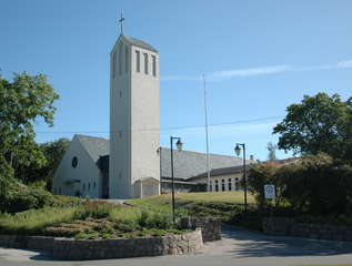 English: Flekkerøy Ch (concrete/slate 1960)