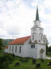 English: Langset church, Eidsvoll