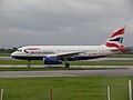 Airbus A319-100 G-DBCH at Manchester Airport