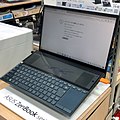 Laptop with two touch LCDs