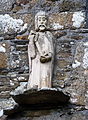 Hameau de Kerascoët, statue de saint Pierre 2