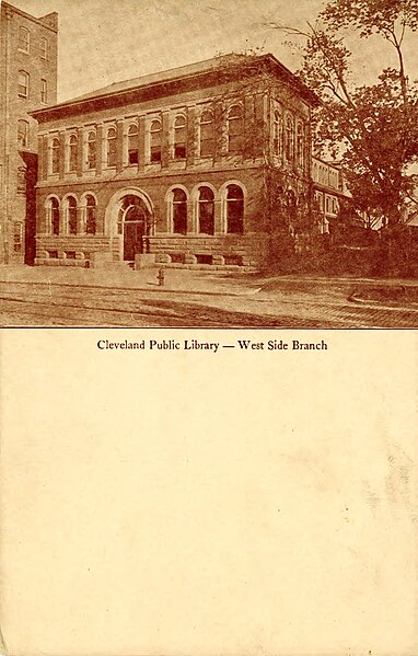 File:Cleveland Public Library Postcards West Side Branch- Exterior - DPLA - 33176e59d84e070ffc1f3f5e9e7e72b4 (page 1).jpg