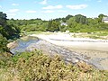 La plage de Rospico à marée basse 2.